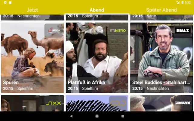Fernsehprogramm android App screenshot 1